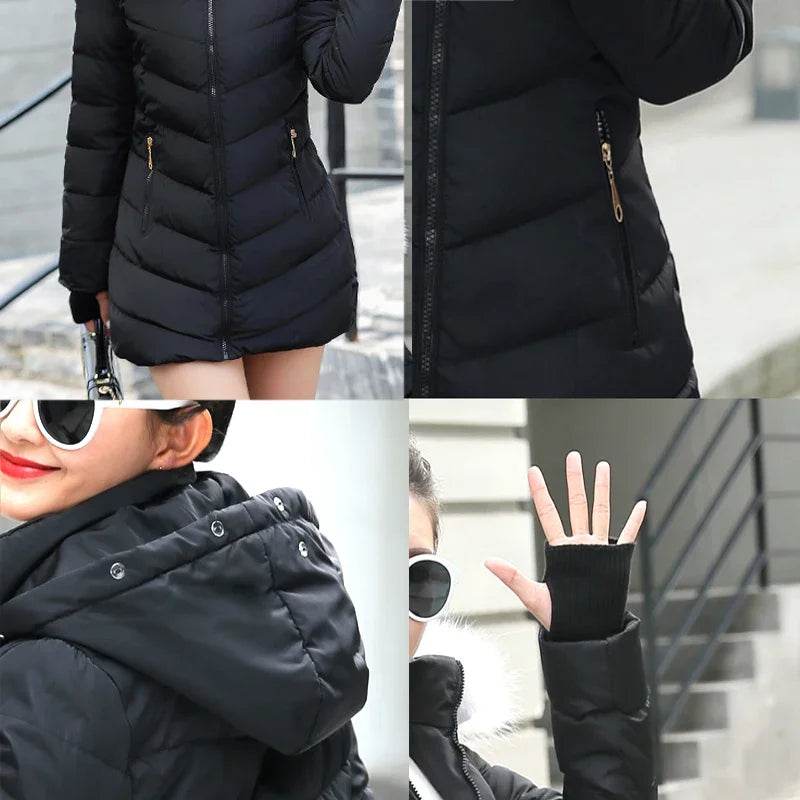 New Slim Warm Winter Parka - P12 Hub Europe