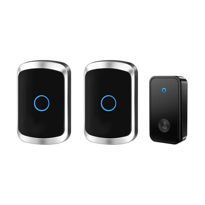 Wireless Doorbell Self-Powered | 150M Range 82 Tunes No Battery - P12 Hub Europe