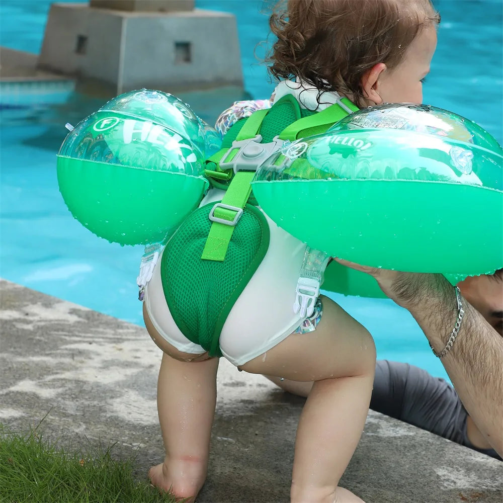 Swimbobo Kids Inflatable Baby Floating Water Toy Swimming Floats Waist Trainer Child Swim Pool Ring PVC Children Float
