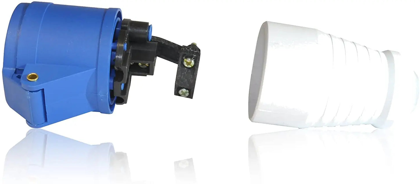3Pin Trailer Plug Hook Socket Connector Adapter 240v 16A Waterproof For Caravan Motorhome Camper Van Car Accessories