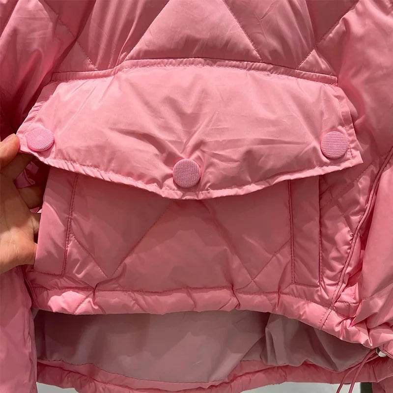Candy Color Korean Down Jacket - P12 Hub Europe