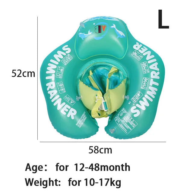 Baby Swimming Ring Inflatable Armpit Floating Kid Swimming Pool Accessories Circle Bathing Inflatable Toddler Rings Water Toys