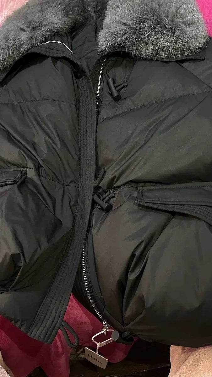 Korean Fur Collar Parka - P12 Hub Europe