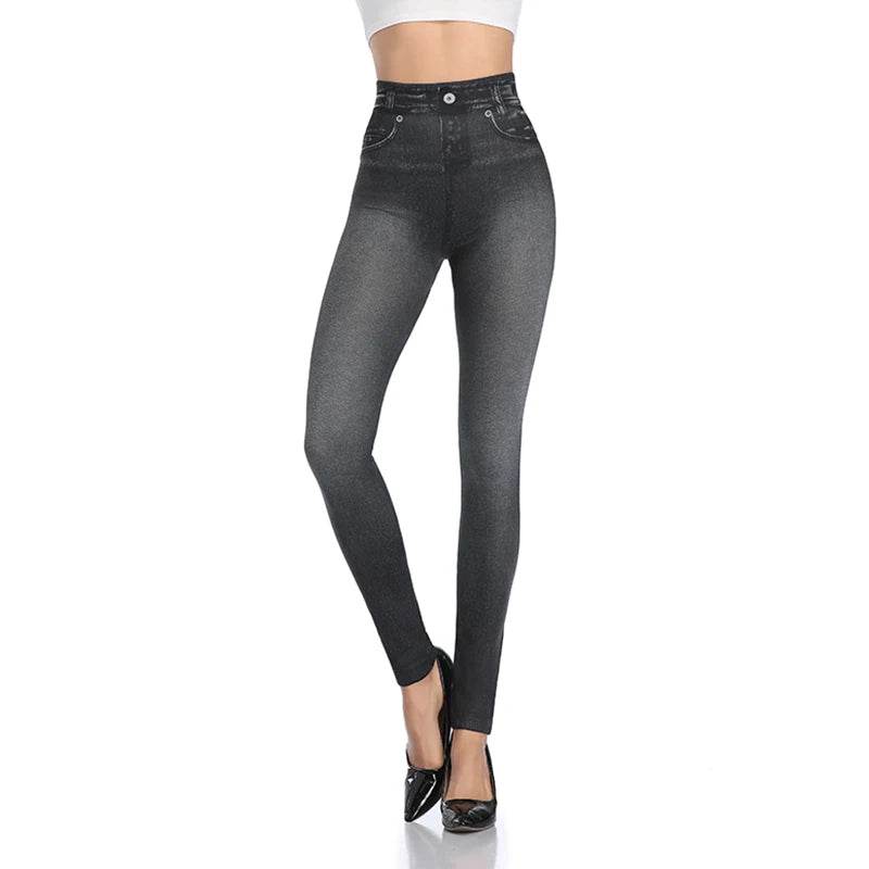 Faux Denim Leggings - P12 Hub Europe