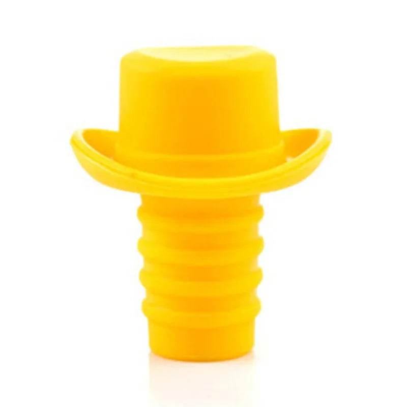 Creative Magic Hat Wine Stoppers Silicone Wine Stopper Reusable Decorative Wine Seal Stopper Cap for Wine Beverage - P12 Hub Europe