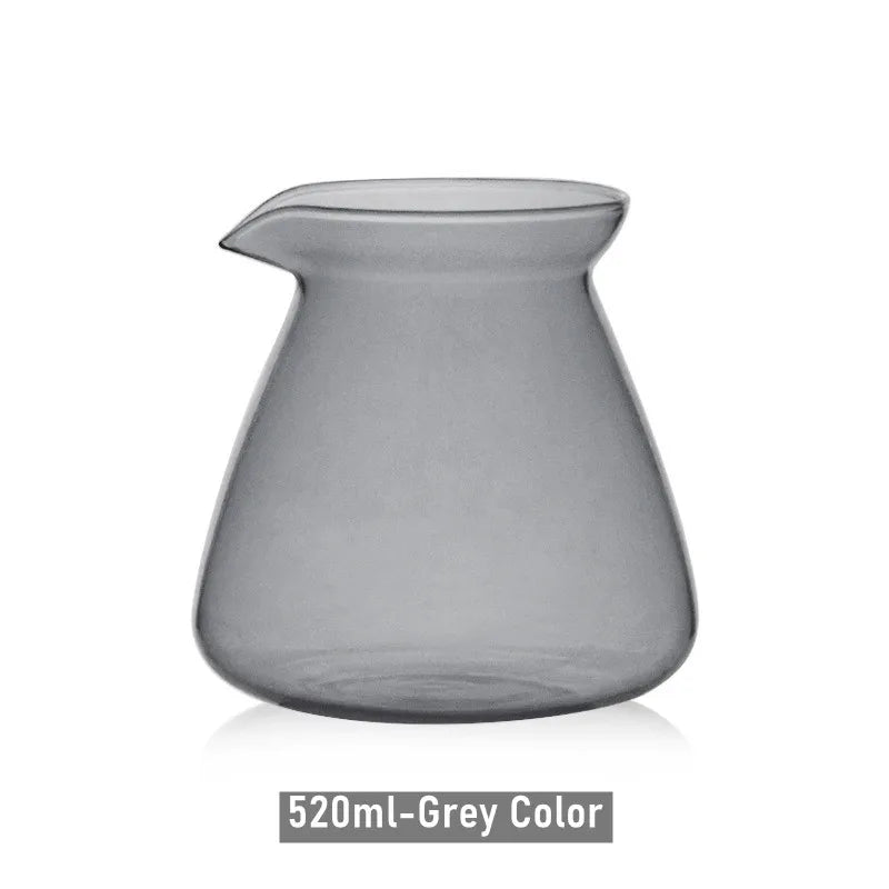 200ml 275ml Glass Coffee Server Coffee Sharing Pot Sniffing Mug Catcher Cup Coffee Tea Kettle Hand Brewing Coffee Bariata Tools