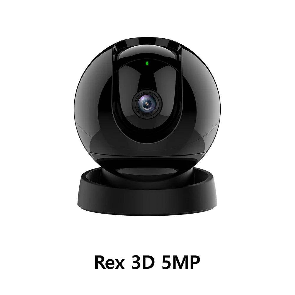 Indoor Camera 3D 5MP 360°, AI Track, 2-Way Audio, Night - P12 Hub Europe