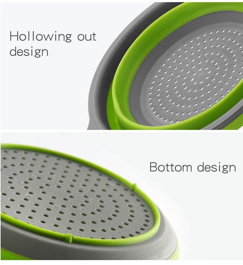 Folding Silicone Drain Basket - P12 Hub Europe