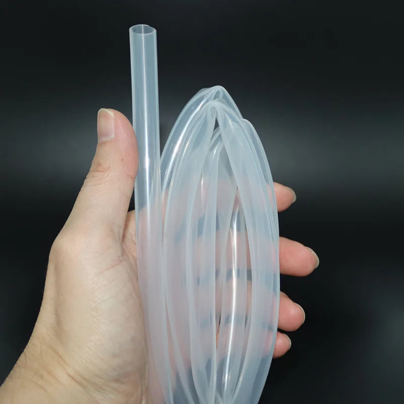 5/1M Silicone Food Grade Transparent Hose Winter Outdoor High Temperature Nontoxic 2 3 4 5 6 7 8 9 10 12 14mm Silicone Pipe Tube
