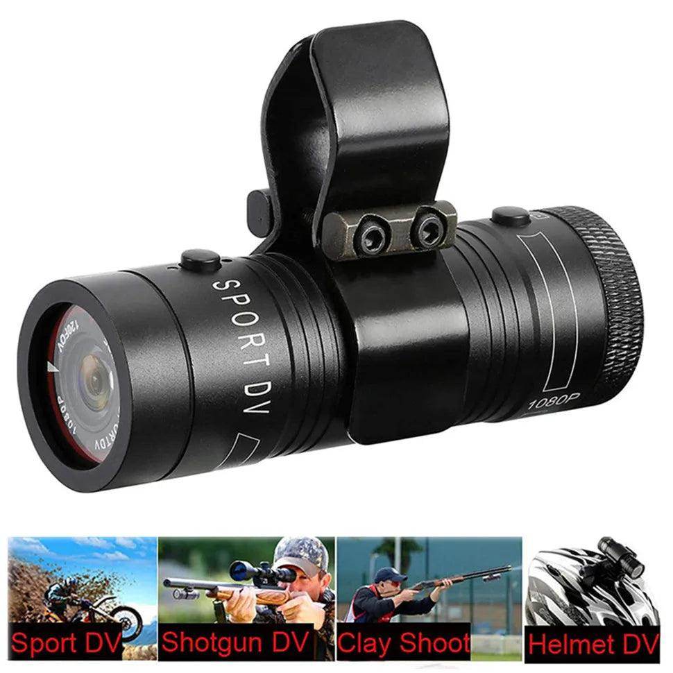 Action Camera 1080P HD Bike/Helmet Mount, Gun Mount - P12 Hub Europe