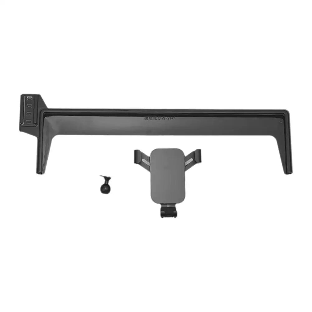 1 mobile phone holder + 1 base For Jetour T2 2023 2024 Car Phone Holder Bracket GPS Stand Mobile Accessories