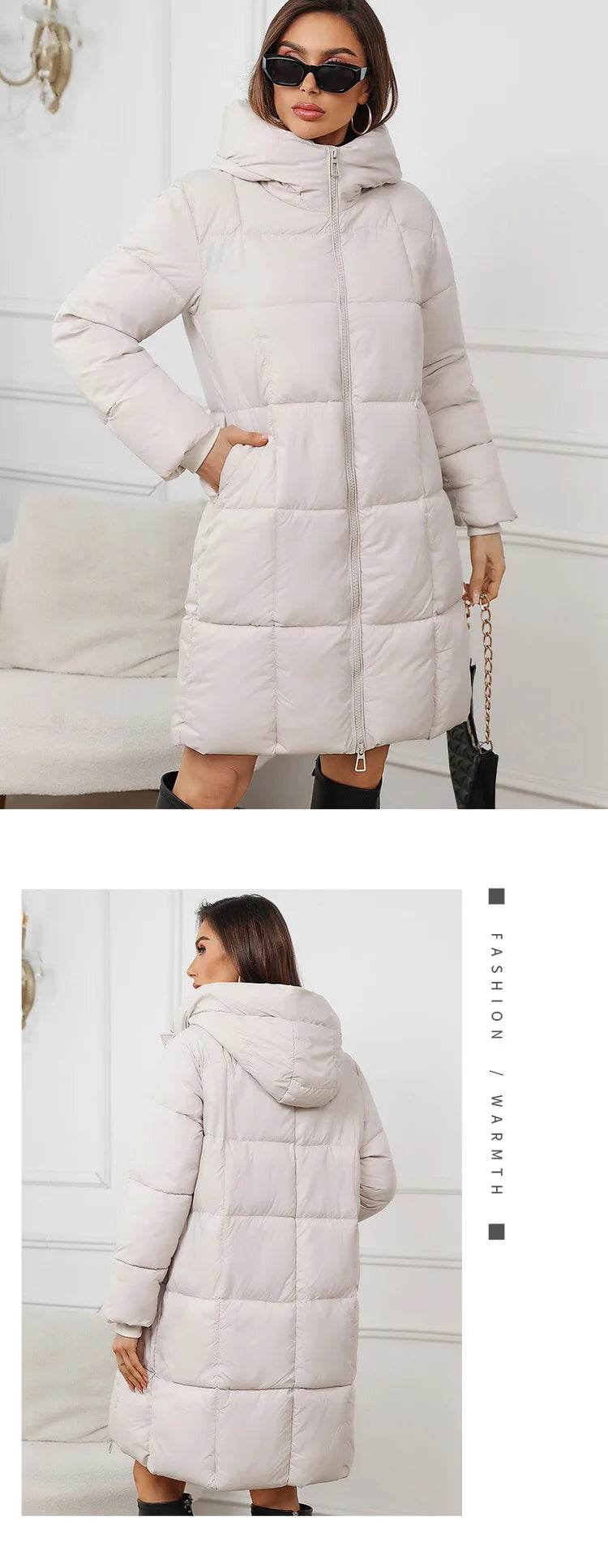 Long Down Cotton Parka - P12 Hub Europe