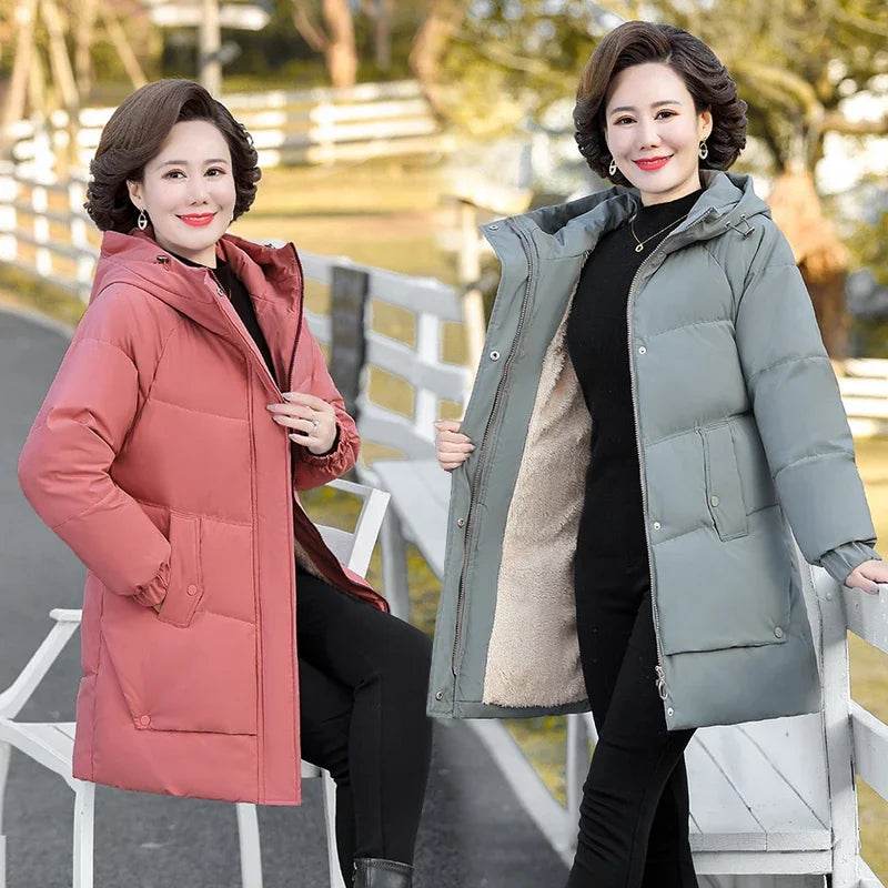 Warm Padded Grandma Parka - P12 Hub Europe