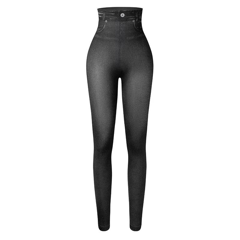 Faux Denim Leggings - P12 Hub Europe