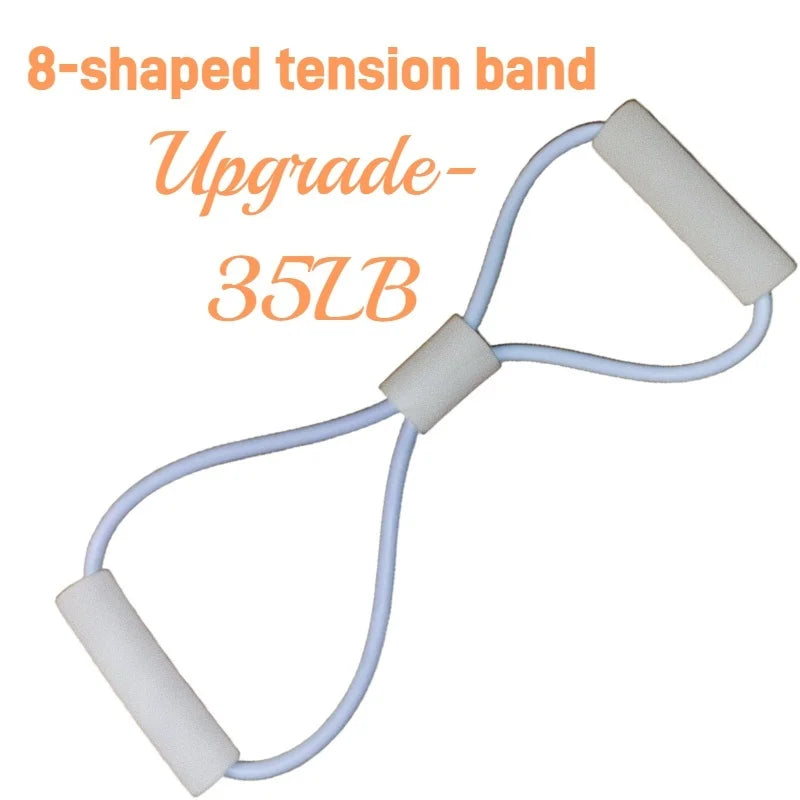 Multifunction Tension Rope Resistance Band Elastic Pedal Puller Leg Stretching Slimming Training Portable Fitness Equipment