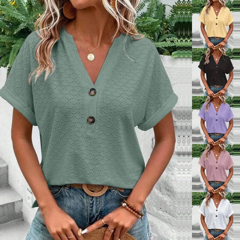 Women's Jacquard Blouse - P12 Hub Europe
