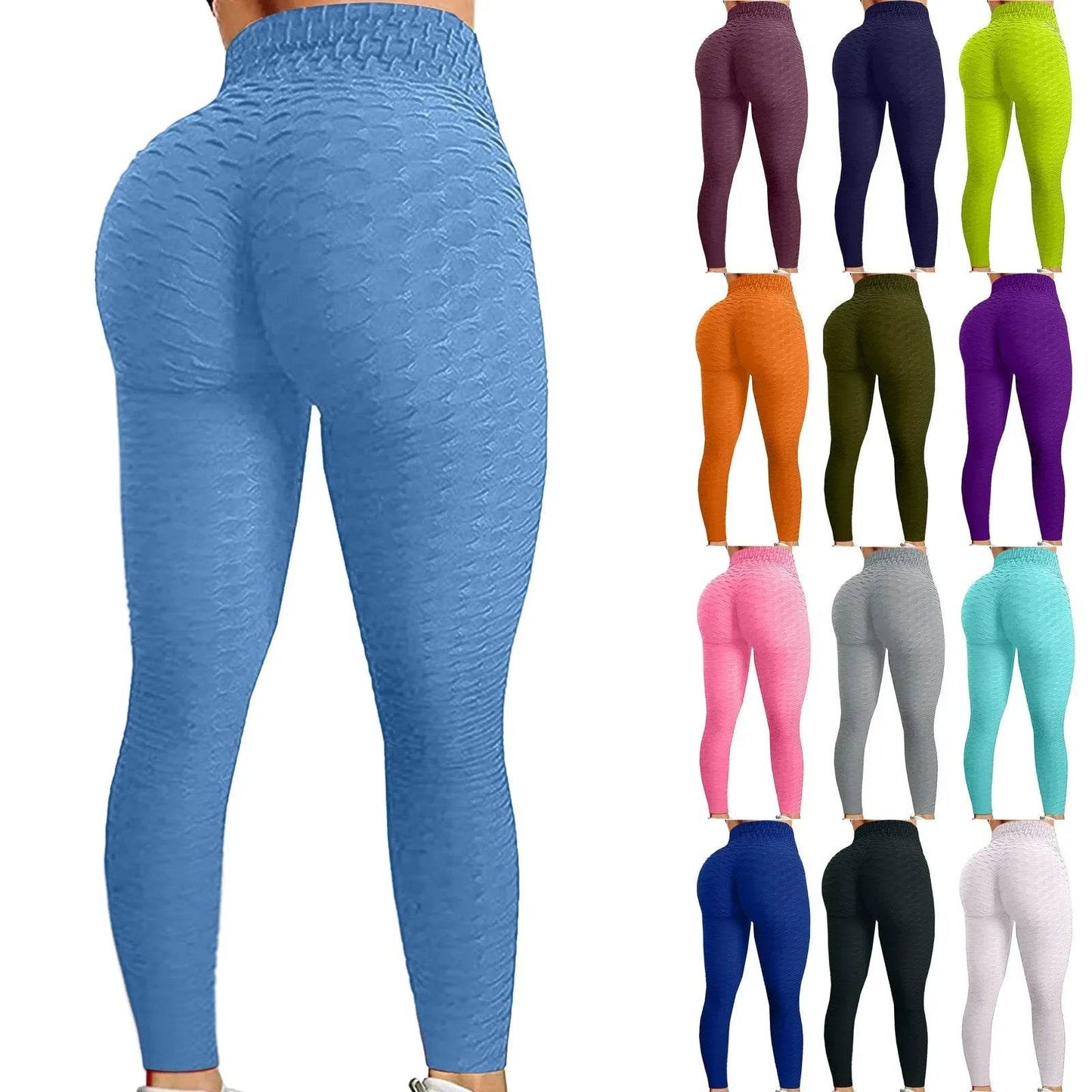 Women's Multi-Color Butt-Lift Leggings - P12 Hub Europe