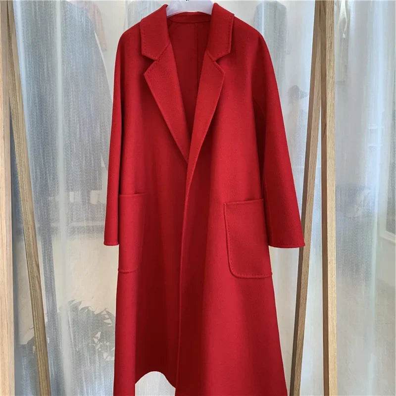 Luxury Cashmere Wool Coat - P12 Hub Europe