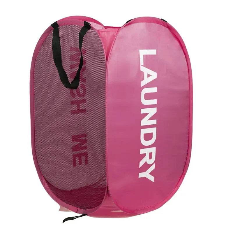 Collapsible Mesh Pop-Up Laundry Hamper - P12 Hub Europe
