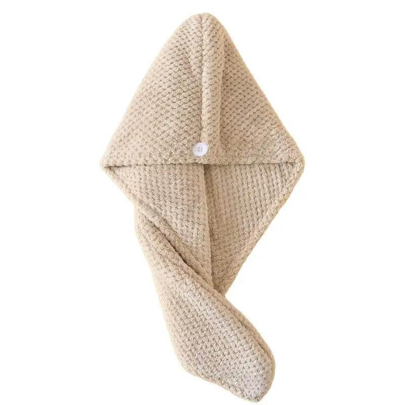 Alileader Microfiber Hair Towel Wrap Super Absorbent Turban Coral Velvet Hair Dry Hat Caps Hair Towels For Women Curly Long Hair - P12 Hub Europe