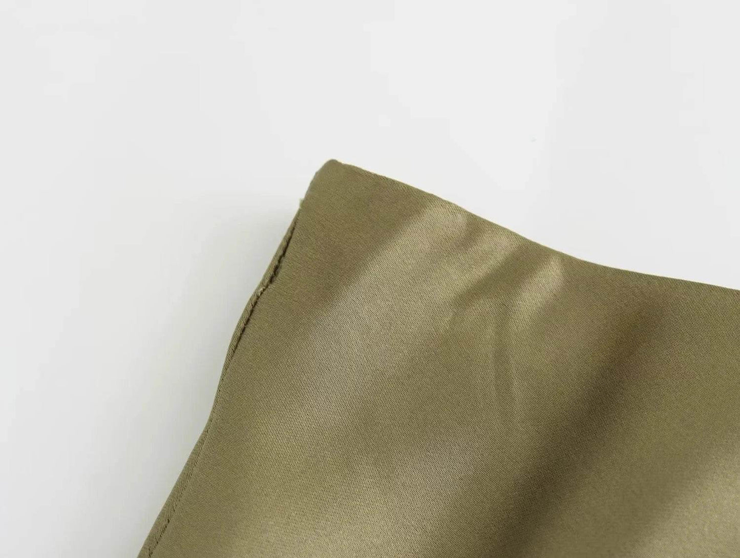 Women's Y2K Satin Midi Skirt - P12 Hub Europe