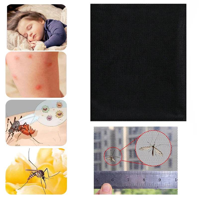 Simple Anti Mosquito No Need To Punch Holes Mosquito Net Window Self-adhesive Type Anti-mosquito Screens Home Textile Garden - P12 Hub Europe