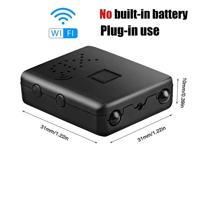 Mini WiFi Camera 1080P, 5G, Night Vision, Motion Detect - P12 Hub Europe