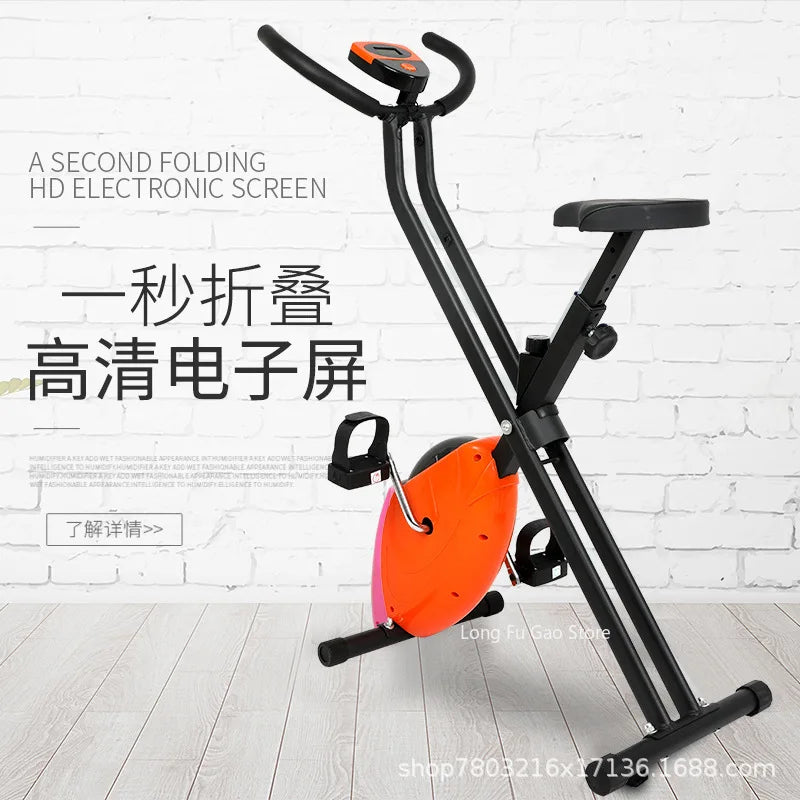 Foldable Exercise Bike Fitness Equipment Indoor Static Bicycles Exercise Bicycle Training Stationary Indoor Cycling Bikes