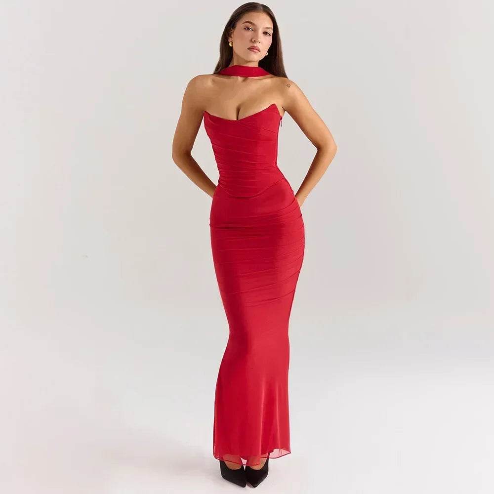 Suninheart Elegant Strapless Maxi Set - P12 Hub Europe