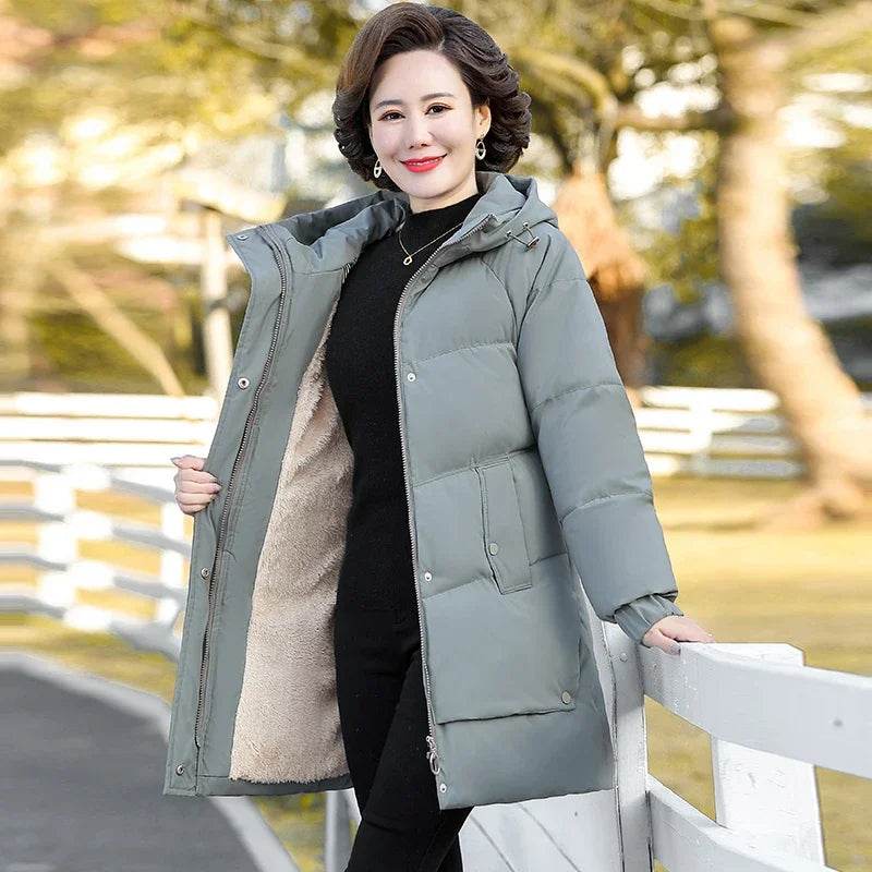 Warm Padded Grandma Parka - P12 Hub Europe