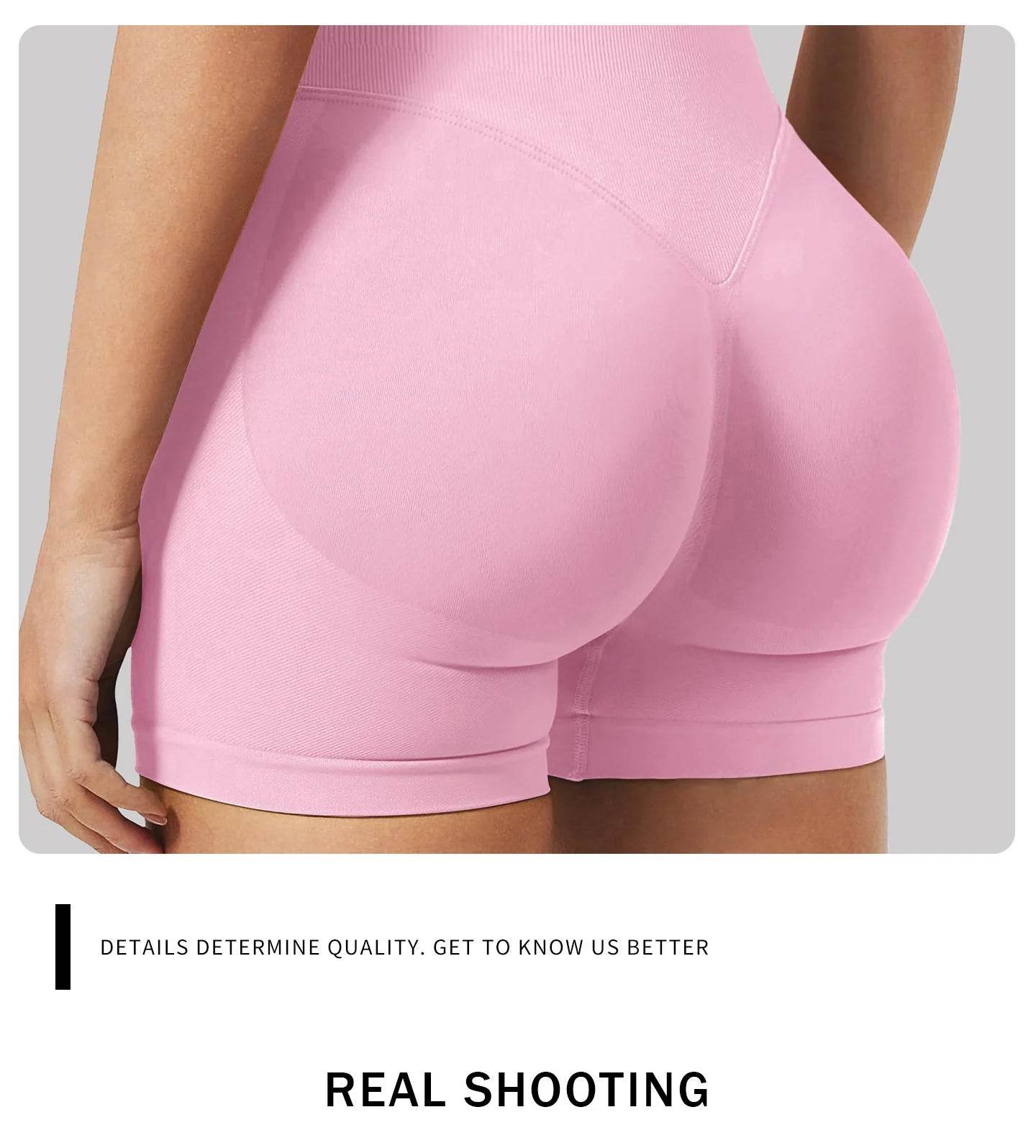 Seamless Scrunch Bum Gym Shorts - P12 Hub Europe
