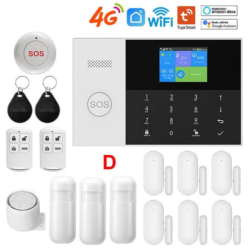 Alarm Smart HIVA 4G WiFi Home - P12 Hub Europe