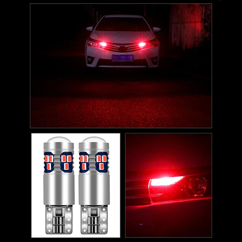 For Seat Ibiza 6J 6P 2009-2013 2014 2015 2016 2PCS 12V T10 W5W LED Car Clearance Lights Parking Lamps Width Bulbs Accessories