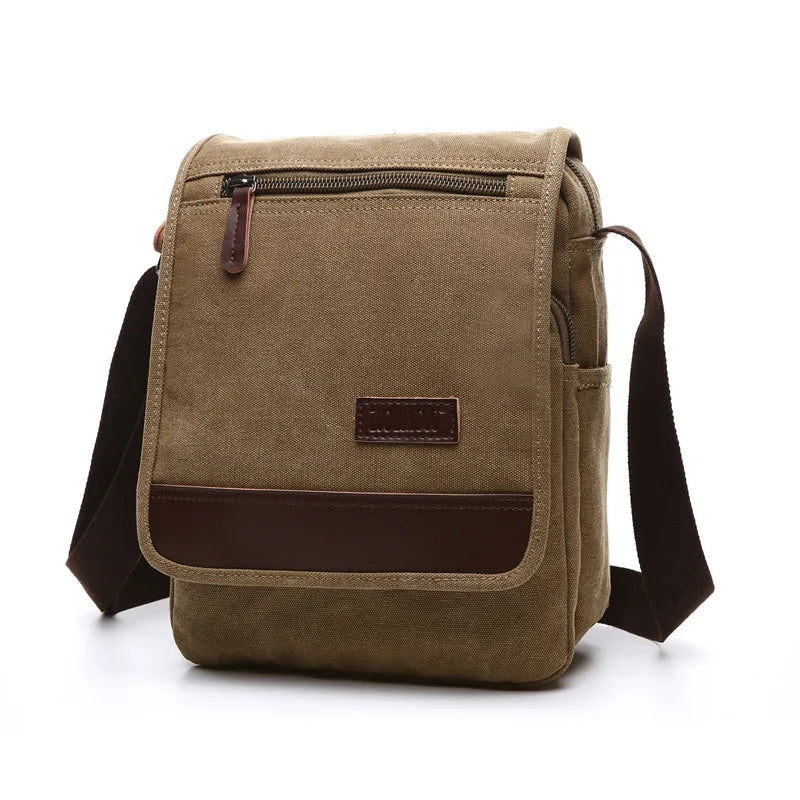 brand designer handbags high quality messenger bag large capacity Unisex shoulder bag canvas small square bag student school bag