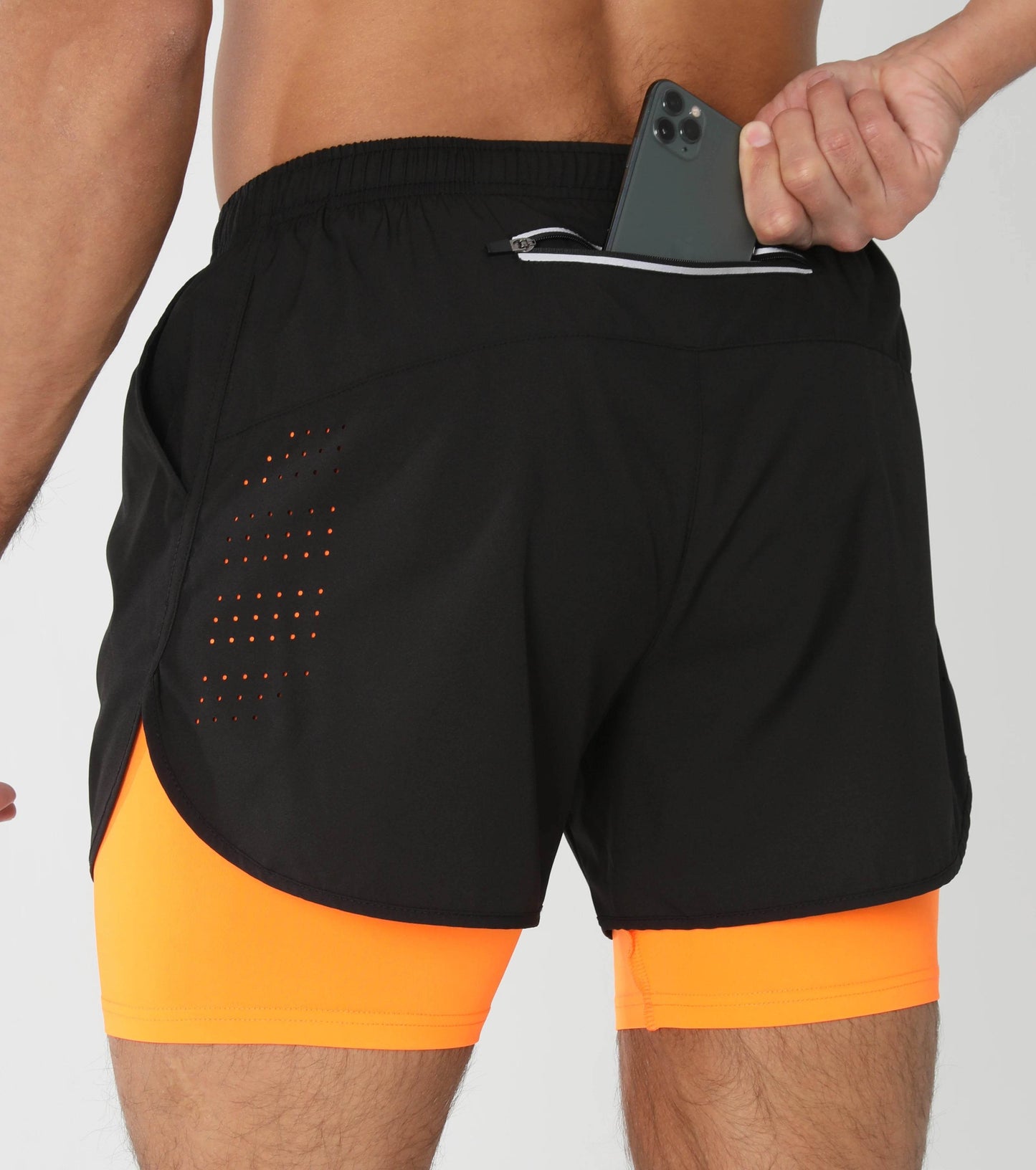 Men's Gym Liner Running Shorts - P12 Hub Europe