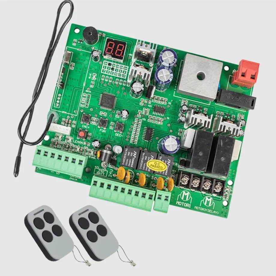 24V Swing Gate Motor Control Board | EGA-10, 150 Remotes, Delay, Soft Start - P12 Hub Europe