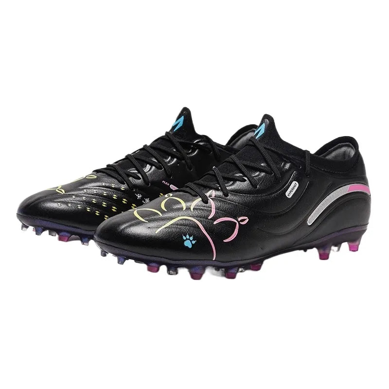 Kelme Men's Professional Match Football Shoes Indoor Anti Slip Football Shoes Mg Short Nail Outdoor Lawn Football Boots