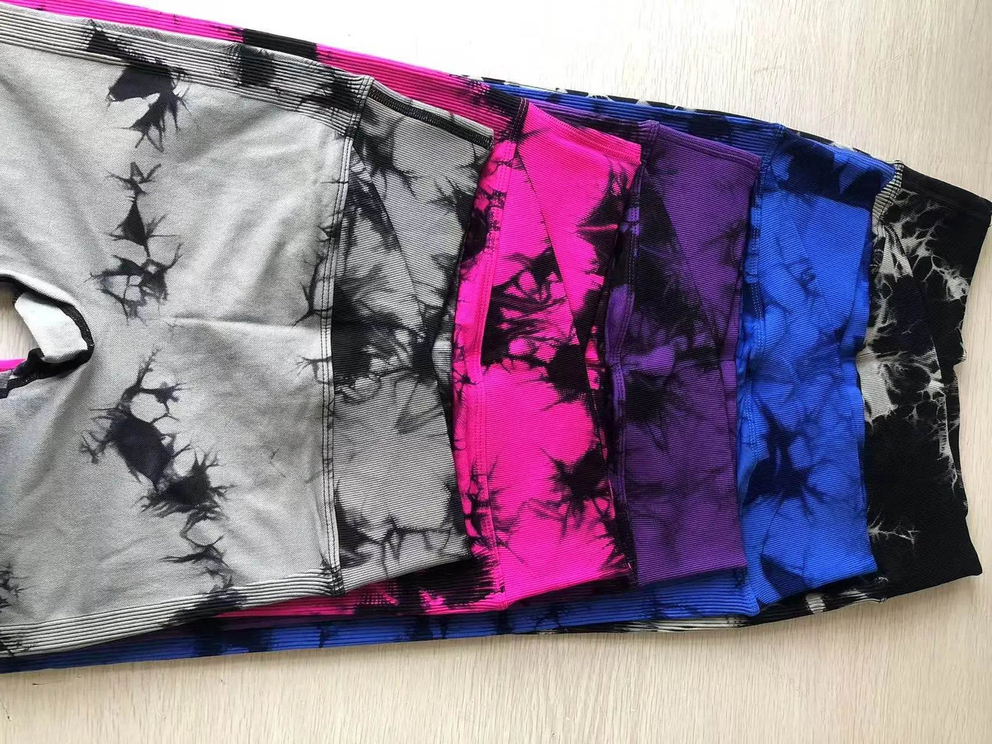 Women's Tie-Dye Push-Up Leggings - P12 Hub Europe