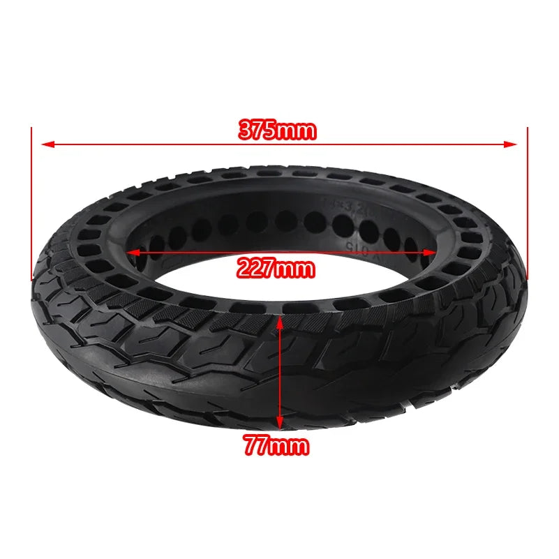 14 Inch 14x3.2 3.00-10 Solid Rubber Tire Suitable for Electric Scooter Motorcycle Explosion-proof Accessories