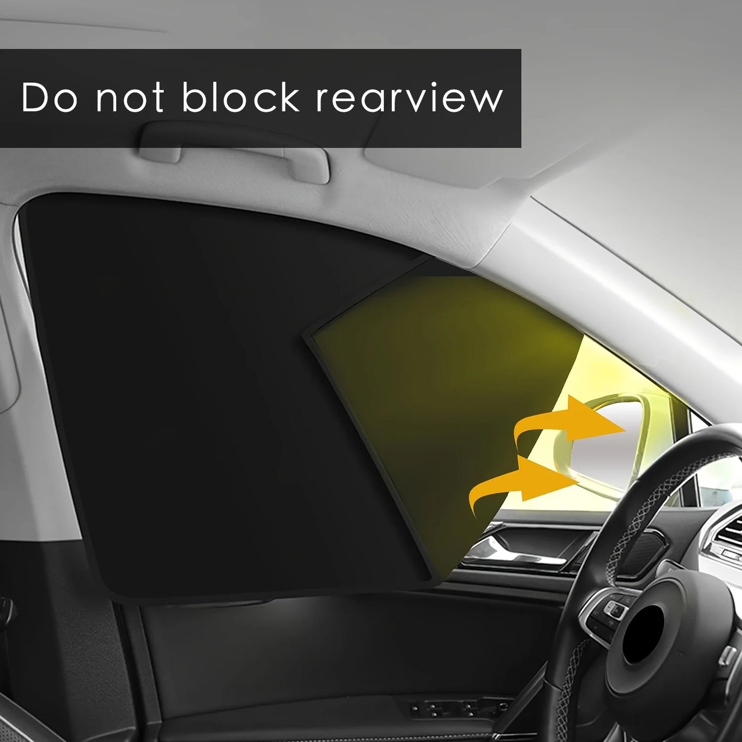 100 Blackout Windshield Sunshades Car Sun Shield Shades Sunshade Covers Summer Magnetic Side Window UV Protection Front Rear