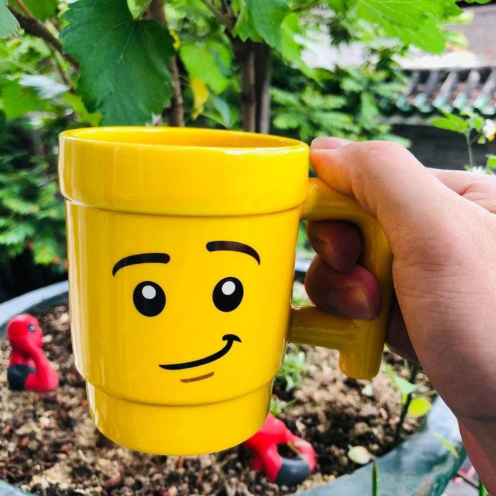 2025 Children Mug Cute Smiley Face Ceramic Mug, Ceramic Mug, Christmas Gift Funny Mug, Children's Drinking Cup Children's Cup - P12 Hub Europe
