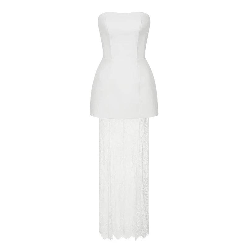 Tornova Strapless Lace Skirt Set - P12 Hub Europe