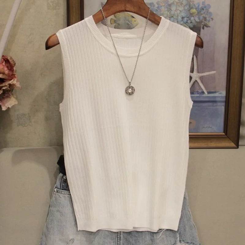 Sleeveless Blouse Women Shirt - P12 Hub Europe