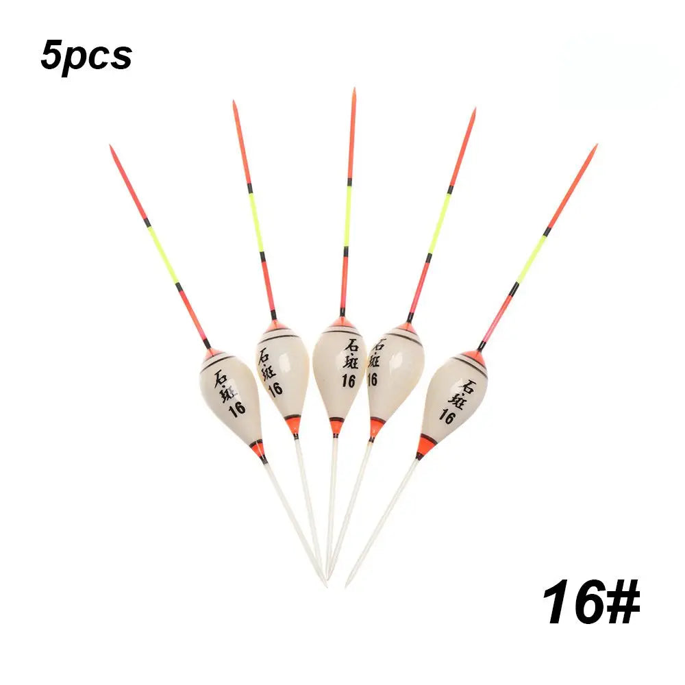 5pcs New Fishing Floats Balsa Flotteur Balsa Wood Wooden Floats Durable Portable Exquisite High Quality Floats Hot 3# 4# 10#