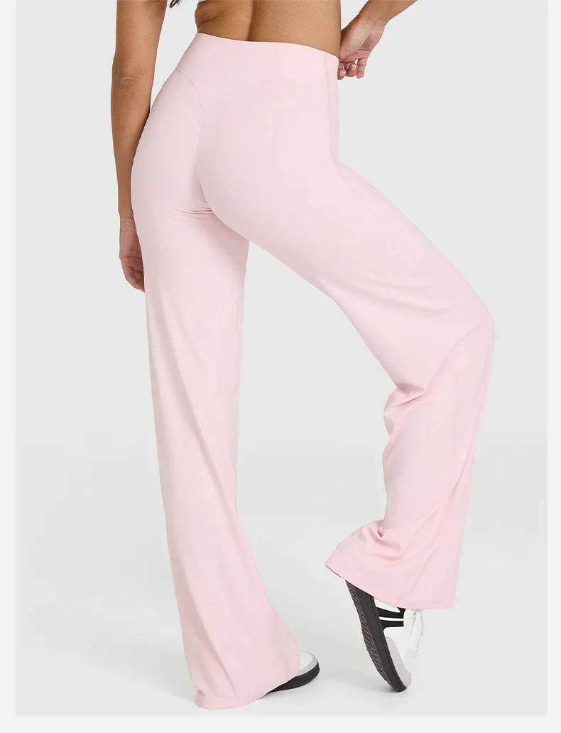 Women's Casual Straight Yoga Pants - P12 Hub Europe