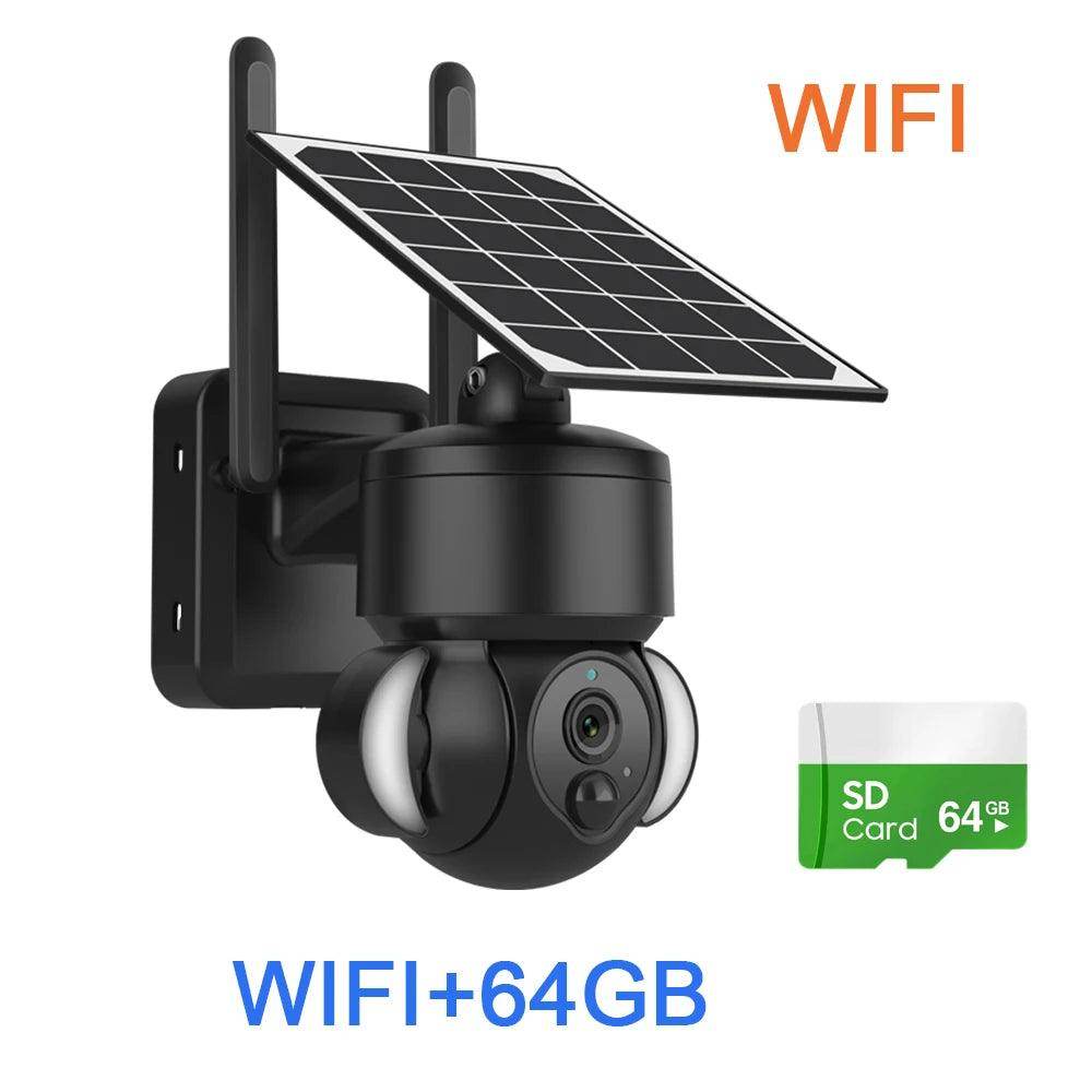 Outdoor Camera 4G Solar Wireless PTZ - P12 Hub Europe