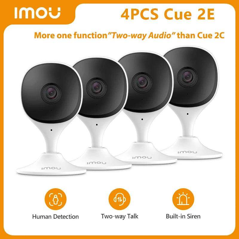 Camera AI Detect Indoor 4x WiFi Cue 2C, 1080P, IR - P12 Hub Europe