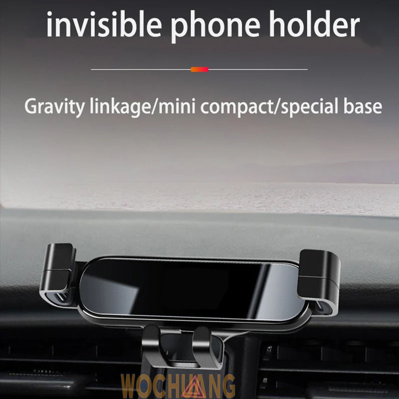 Car Phone Holder For Ford Kuga 2013-2022 GPS Special Gravity Navigation Mobile Bracket Rotating Mount Bracket Accessories