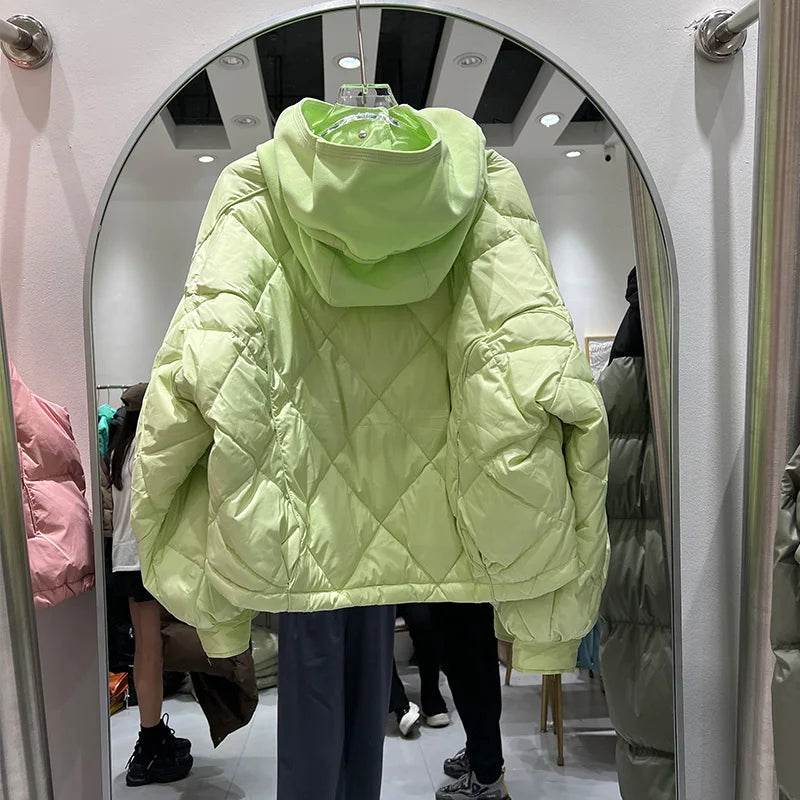 Candy Color Korean Down Jacket - P12 Hub Europe
