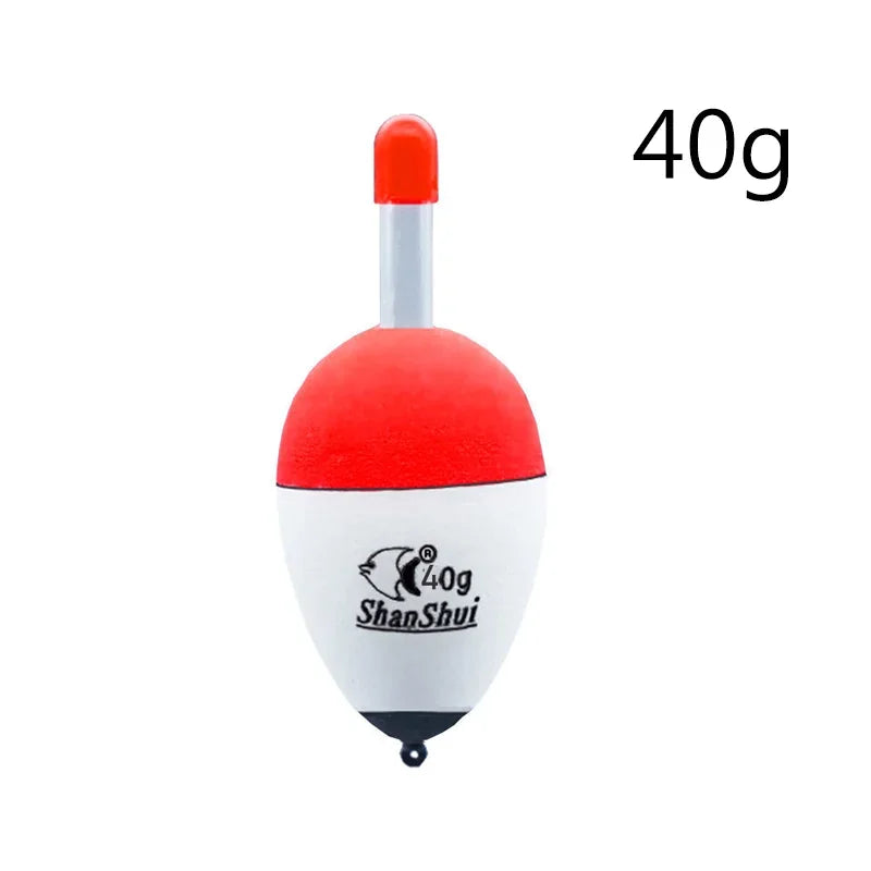 2/5/6Pcs EVA Luminous Fishing Night Float Light Stick Foam Plastic Bobber Sea Rock Fishing Floats Buoyancy Bobber